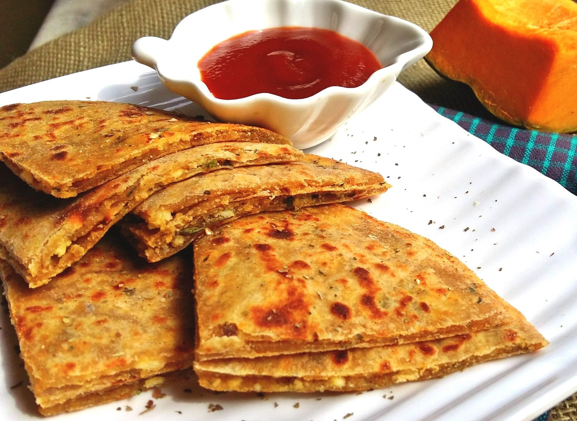 Chicken Cheese Paratha