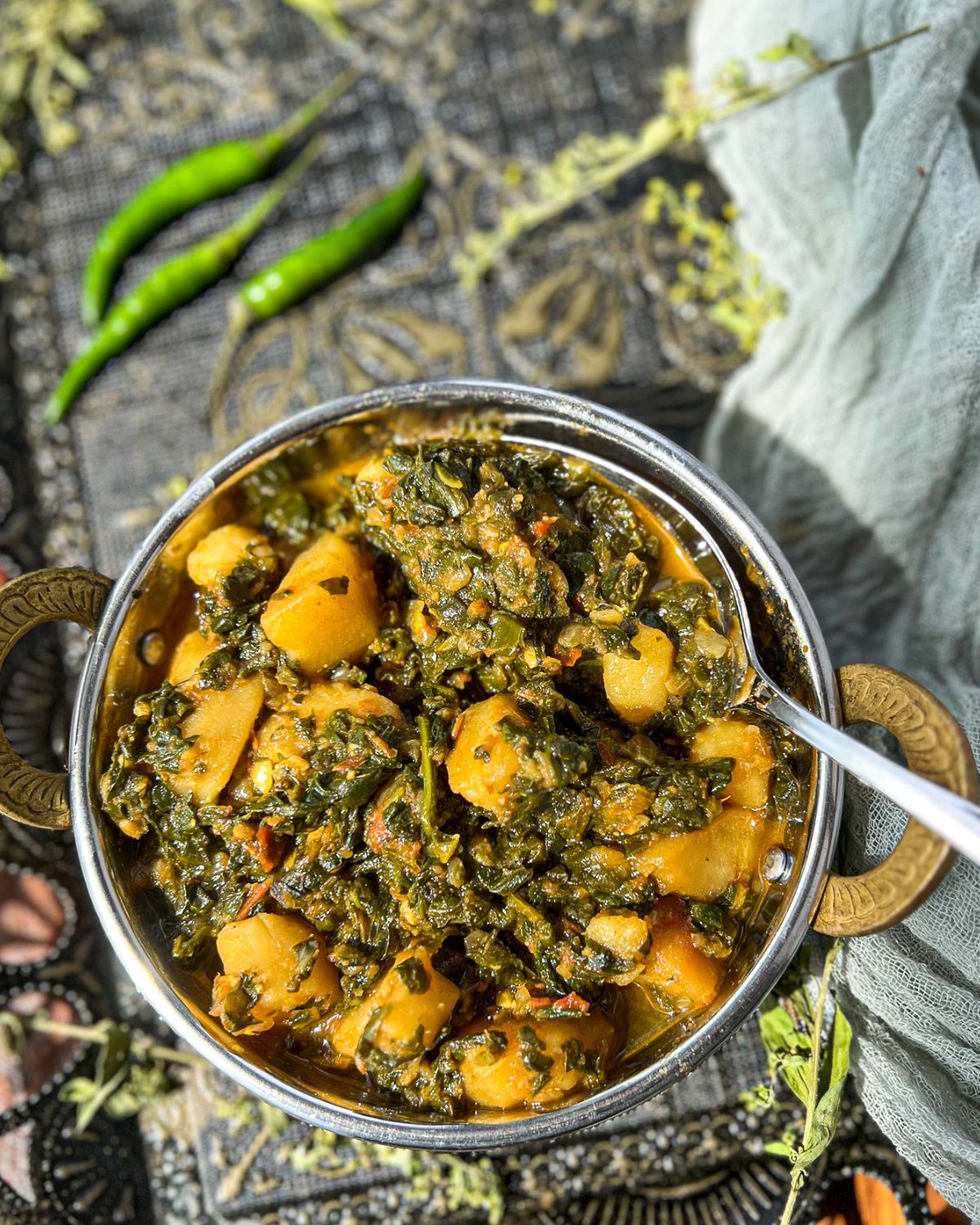 Aloo Palak