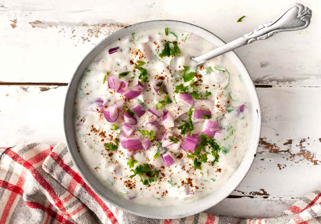 Vegetable Raita